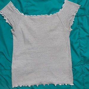 Aeropostale off shoulder shirt